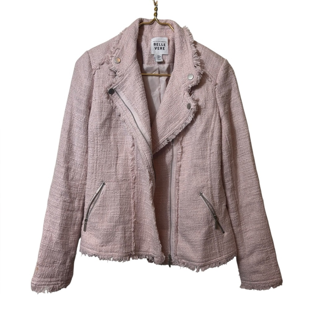 BELLE VERE | pink small jacket blazer tweed